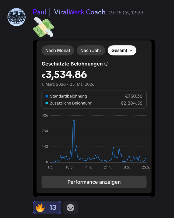 Ergebnis aus ViralWerk Upgrade